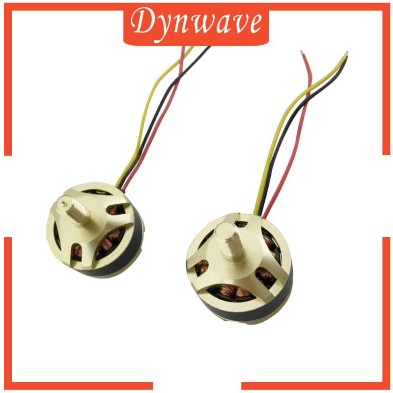 [Dynwave] มอเตอร์ไร้แปรงถ่าน 2 ชิ้น Cw Ccw สําหรับเฮลิคอปเตอร์ X4 H501s H501c Quadcopter