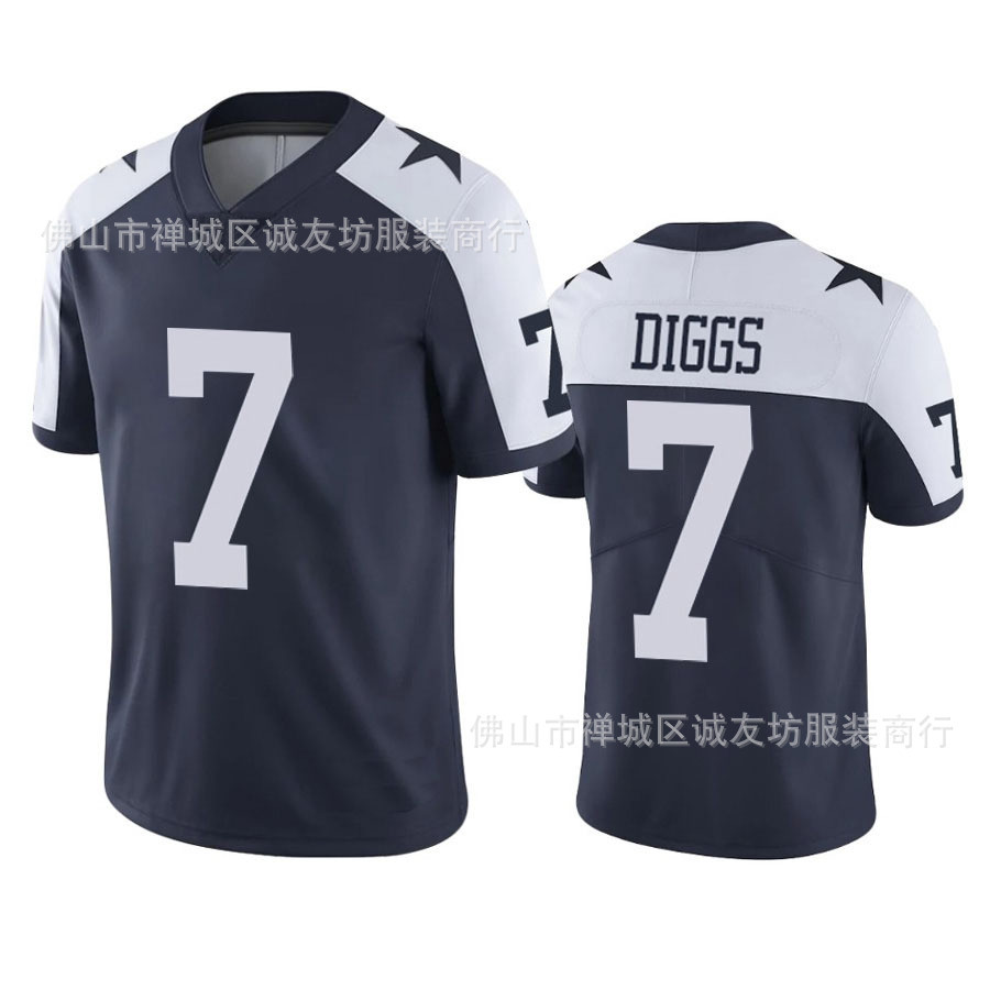 Jersey NFL ทีมDallas Cowboys แบบDenim ของTrevon Diggs