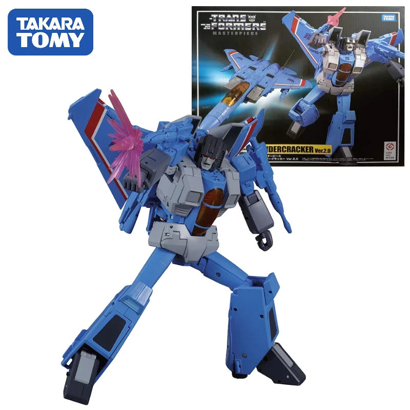 Transformers Masterpiece Ko Mp-52 + Mp52 + Thundercracker ตัวเลขการกระทําของเล่นของขวัญคอลเลกชันงานอ