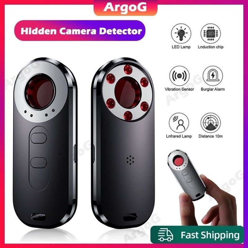 ArgoG Hidden Camera Detector Spy Camera Detector Smart AntiSpy Pinhole Camera Detector For Hotel Tra
