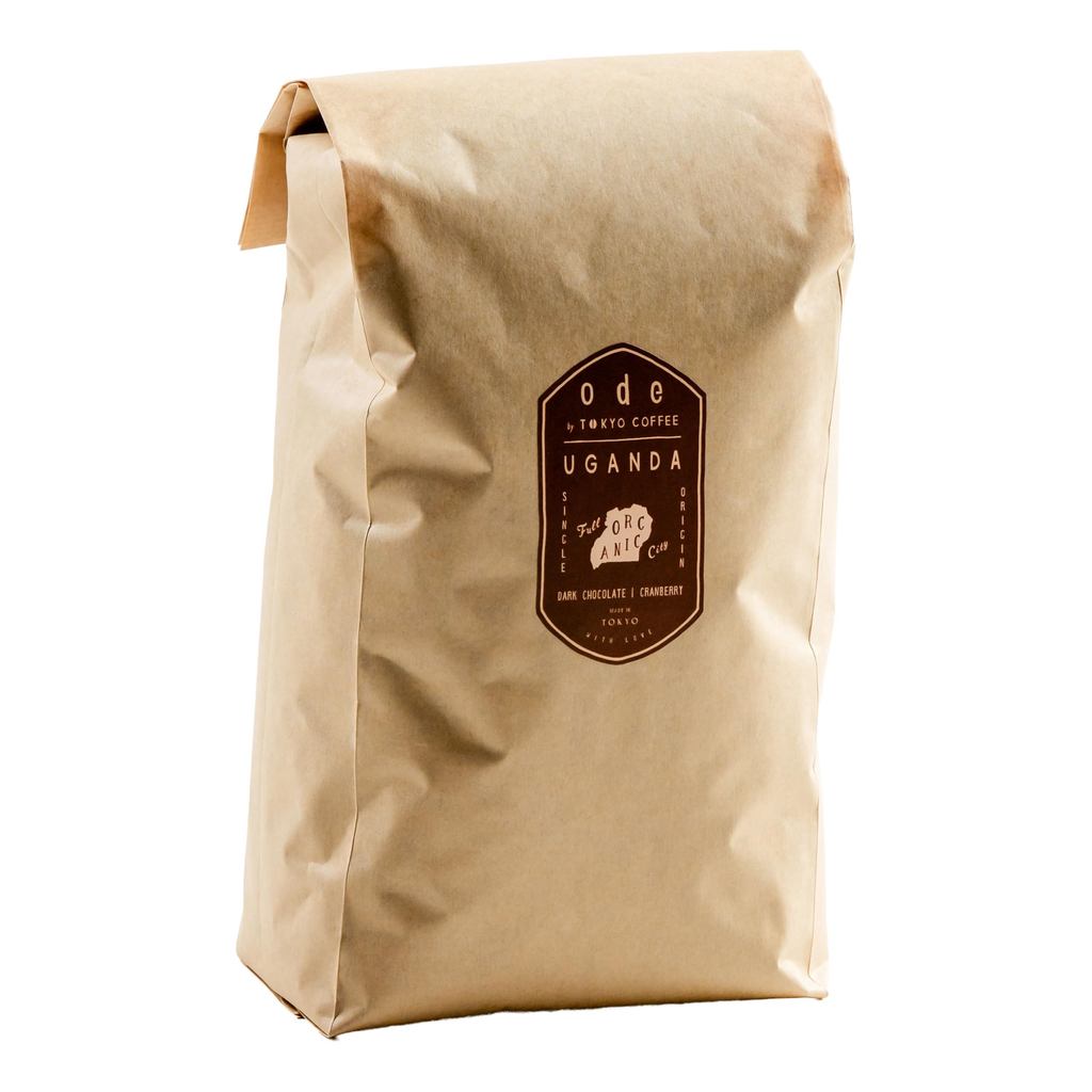 Ode Commercial Organic Coffee Single Origin Uganda (1kg Whole beans) Commercial Coffee｜Roasted Organ