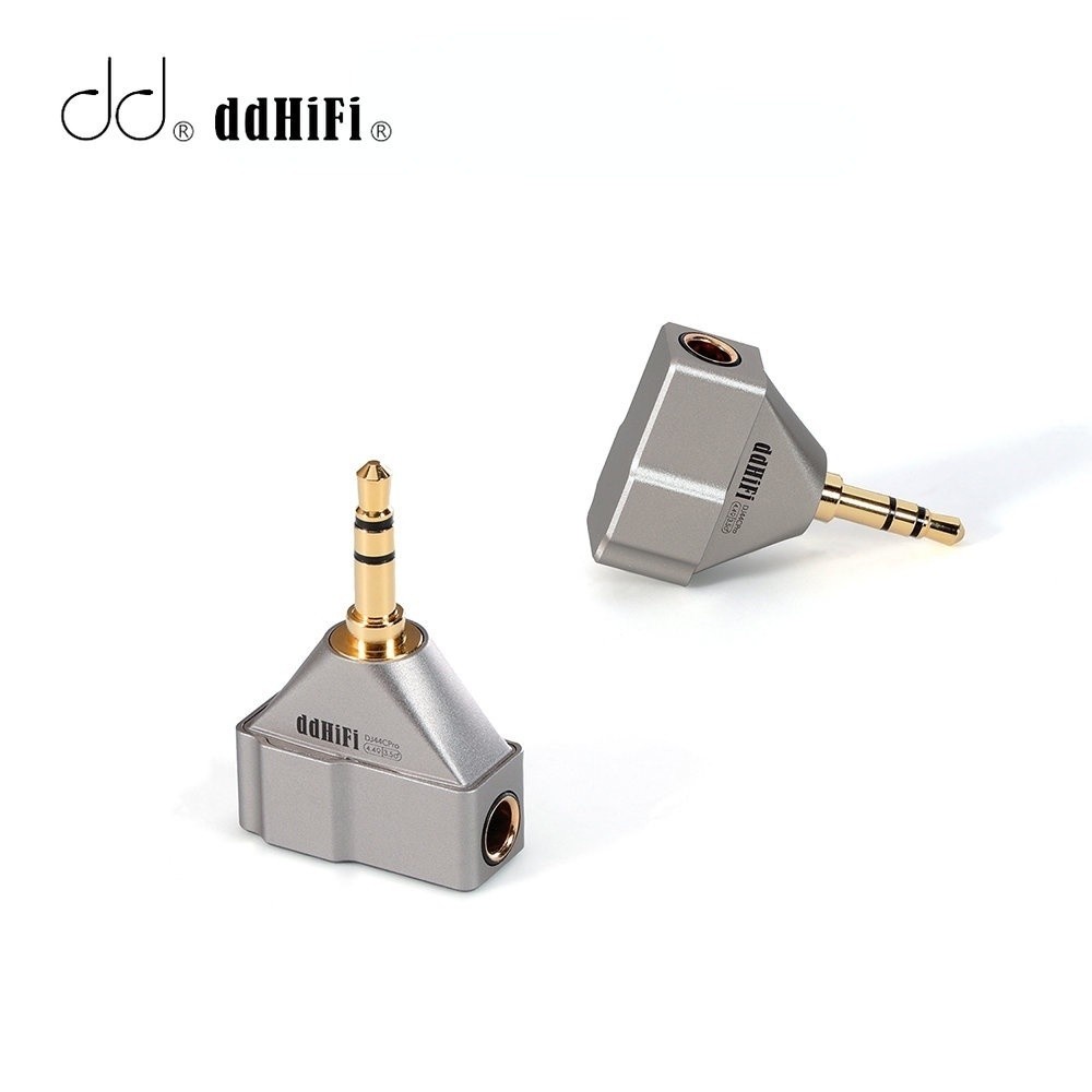 DD ddHiFi DJ44CPro Advanced 4.4mm Female to 3.5mm Male Adapter with Pentaconn Earphone Socket and Ny