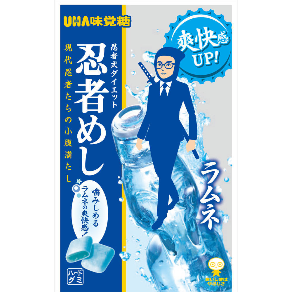 รสชาตินําเข้า Gummy Sandwich Ninja Yoha Gummy Grape Fruit Marshmallow Candy20251027