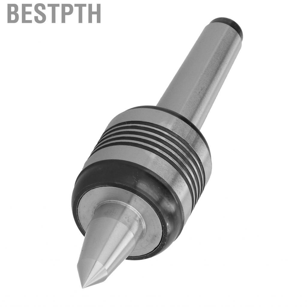 Bestpth MT2 ROTARY Live Center SHAFT Revolving Chuck งานไม้เครื่องกลึง 0.01 มม.Heavy Duty Tailstock 