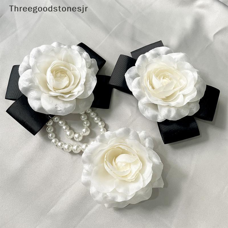 เข็มกลัดสไตล์ฝรั่งเศส ลายดอกแคมเลียสีดำ สำหรับเครื่องแต่งกายไว้ทุกข์และแฟชัน