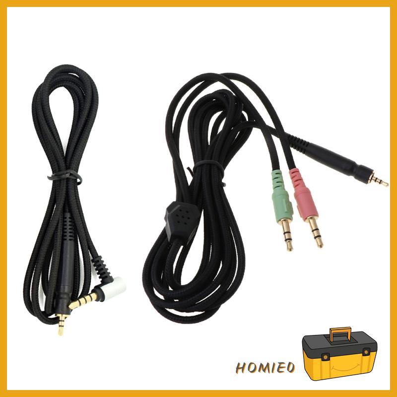 HOMIE0 3 5 มม.สายหูฟังเปลี่ยนสายหูฟังทนทานสําหรับ G4ME ONE GAME ZERO PC 373D PC37X GSP350