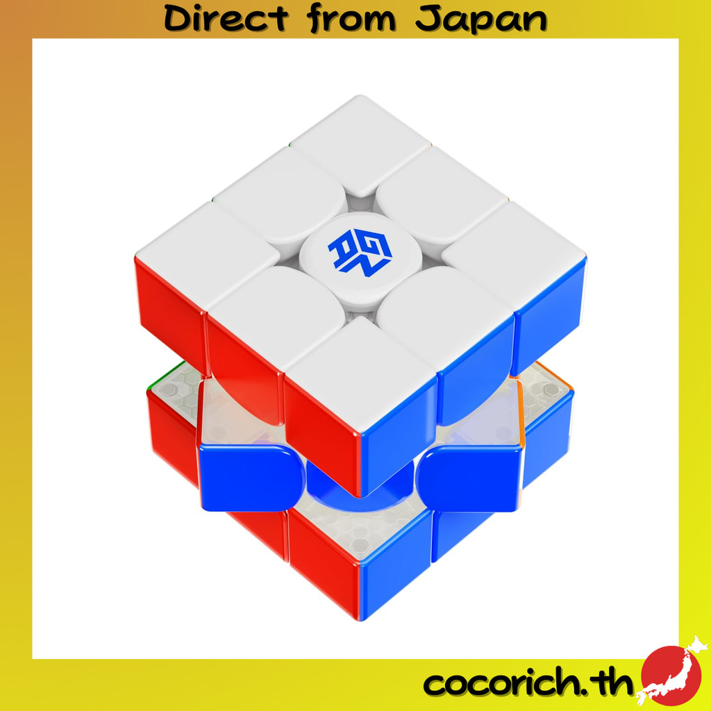 GAN16 Maglev Speed Cube 3x3 - ลูกบาศก์หมุนเร็วแม่เหล็ก น้ำหนักเบาเพียง 58.6กรัม พัซเซิลคลายเครียดที่