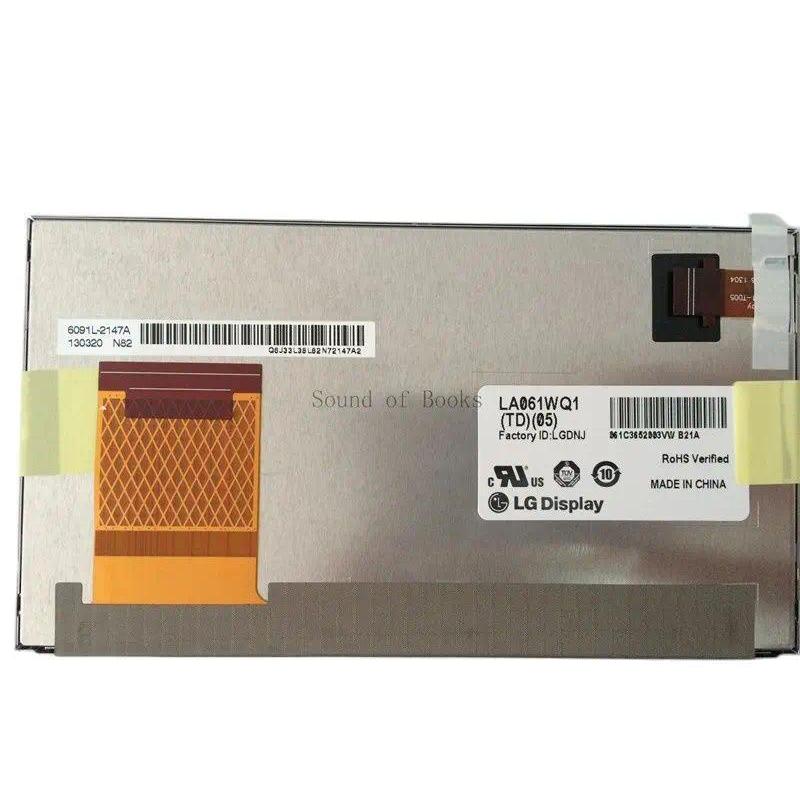 ใหม่ 6.1 นิ้วจอแสดงผล LCD LA061WQ1-TD05 LA061WQ1(TD)(05) LA061WQ1 หน้าจอ LCD สําหรับรถยนต์ GPS นําทา