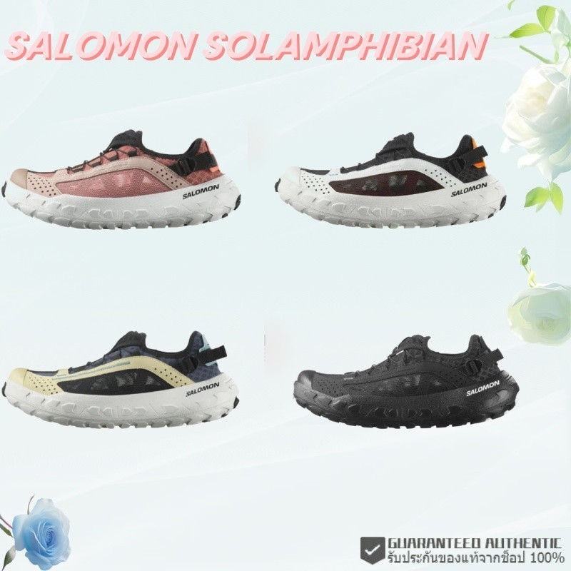 💯%🔥พร้อมส่ง🔥✨⭐️ SALOMON SOLAMPHIBIAN  รองเท้าแตะจริง slippers Unisex