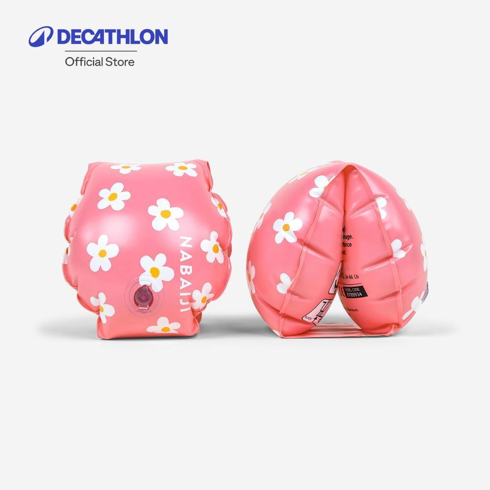 Decathlon Kids’ Swimming Armbands ห่วงยางสวมแขนว่ายน้ำสำหรับเด็กที่มีน้ำหนัก 11-30 กิโลกรัม - Pink