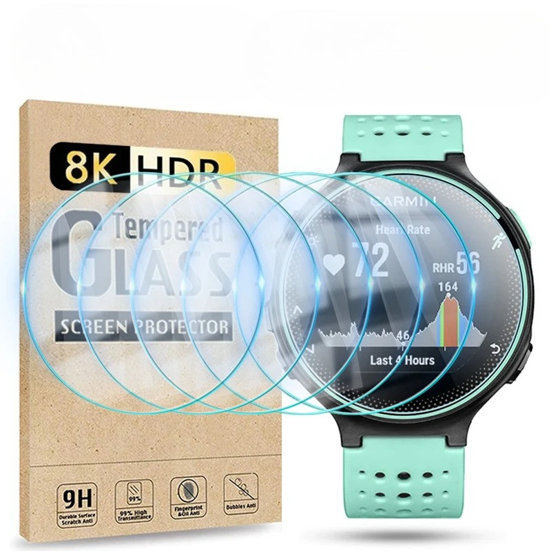 สําหรับผู้เบิกทาง Garmin F970 F570 945 745 955 พลังงานแสงอาทิตย์ 47 มม.42 มม.กระจกนิรภัยนาฬิกา Anti-