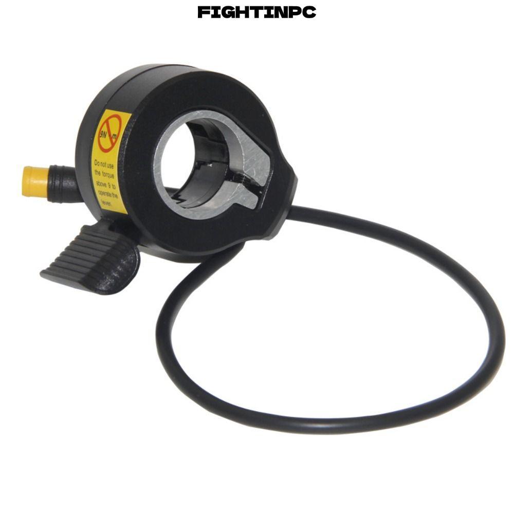 FIGHTINPC Finger Thumb Throttle, 24V 36V 48V กันน้ํา Ebike Thumb Throttle,พลาสติกคุณภาพสูงสีดําไฟฟ้า