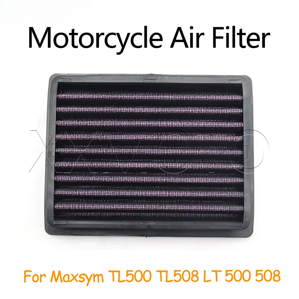 สําหรับ SYM Maxsym TL500 TL508 LT500 LT508 รถจักรยานยนต์ high flow กรองอากาศระบบทําความสะอาด TL LT 5