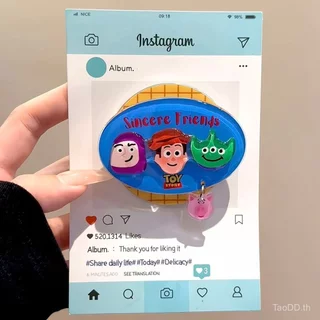 เคสโทรศัพท์ เหมาะสําหรับ iPhone 11 12 13 14 15 16 17 Pro max Toy Story + วงเล็บวางกันกระแทกกันกระแทกป้องกันกรณีรวมทุกอย่าง OSEH