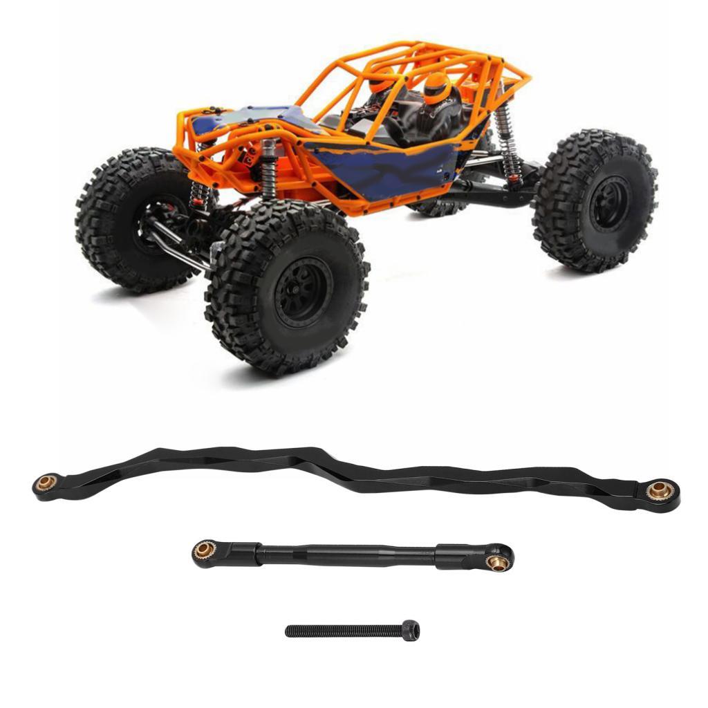 Calinodesign 1/10 RC พวงมาลัย Links Rod อลูมิเนียม Crawler รถดึง Tie สําหรับ Axial RBX10