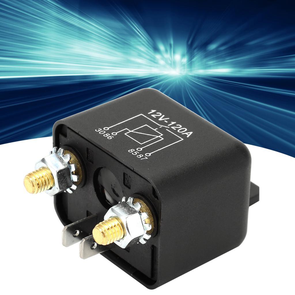 Soyoung 120A รีเลย์สตาร์ทรถยนต์ DC12V ปกติปลั๊กเปิด 7 ขา D6 4-Pin 4.8w ทํางานตามระหว่าง 2.4w Long Ti