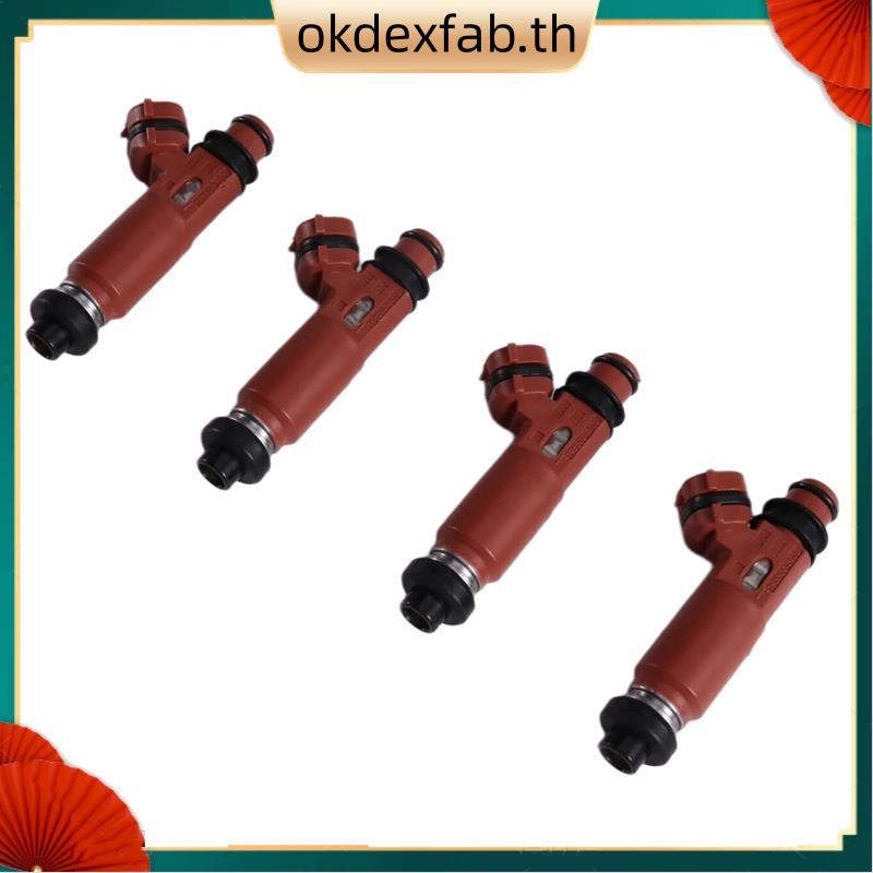 หัวฉีด 4 ชิ้น 195500-3020 สําหรับ 323 VC 16V 1.3L 73PS B3 1.5L L4 88PS Z5-de 1994-2002