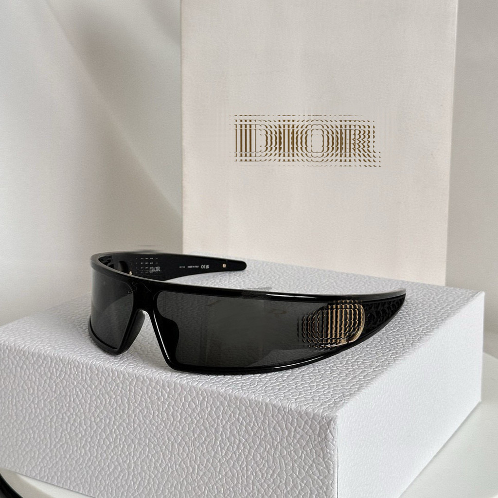 Autumn and Winter New m1u Two-in-one headband and sunglasses for women Y2K One-piece high-end CD Ver