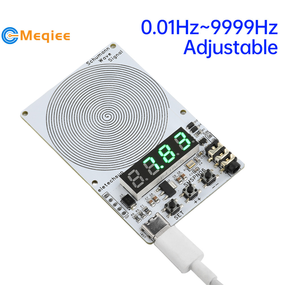 0.01Hz ~ 9999Hz Sine Wave ปรับ Schumann Wave เครื่องกําเนิดสัญญาณเครื่องกําเนิดไฟฟ้า 4 หลักหลอดดิจิต