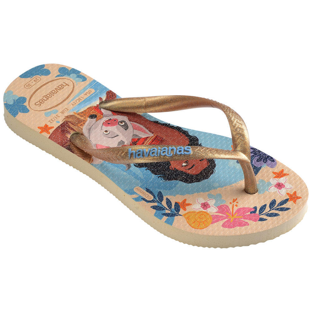 HAVAIANAS شبشب أطفال Slim Princess — بيج — صورة 2