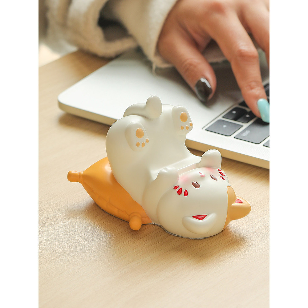 ผู้ถือโทรศัพท์น่ารัก litem desktop holder สร้างสรรค์แมวที่วางโทรศัพท์เครื่องประดับน่ารักสก์ท็อปสถานท