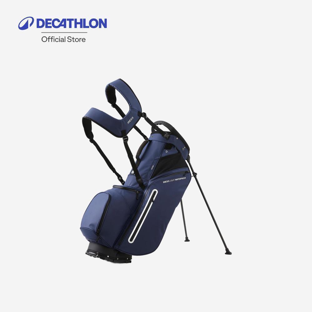 Decathlon Golf Stand Bag, Inesis Light ถุงกอล์ฟกันน้ำมีขาตั้งน้ำหนักเบาจากอิเนซิส (Inesis) - Navy