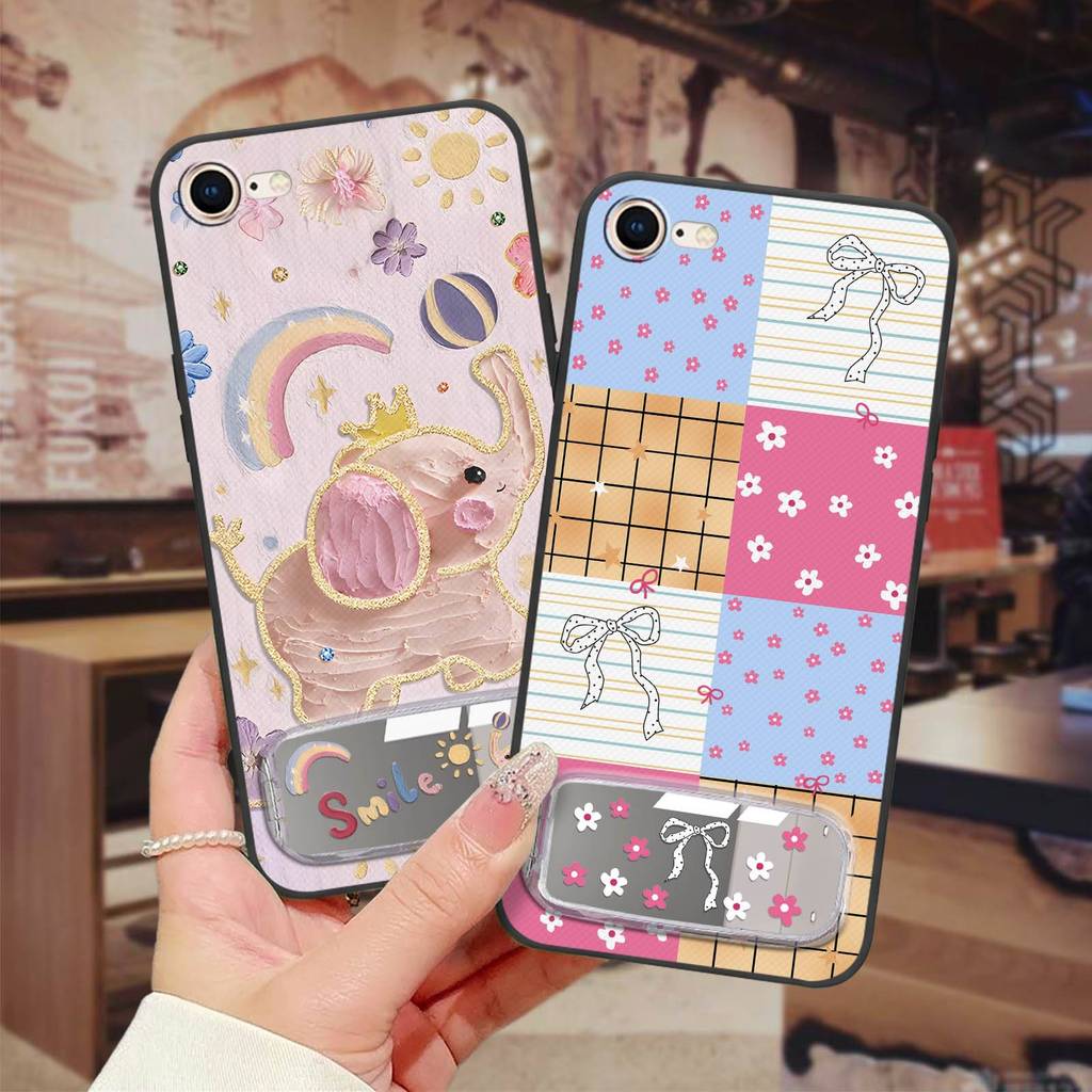 Anti-knock Anti-ฝุ่นสําหรับIphone 7/8/SE 2020/2022/SE2/SE3/ip7/ip8 ผู้ถือโทรศัพท์กันน้ําน่ารักปกหลัง
