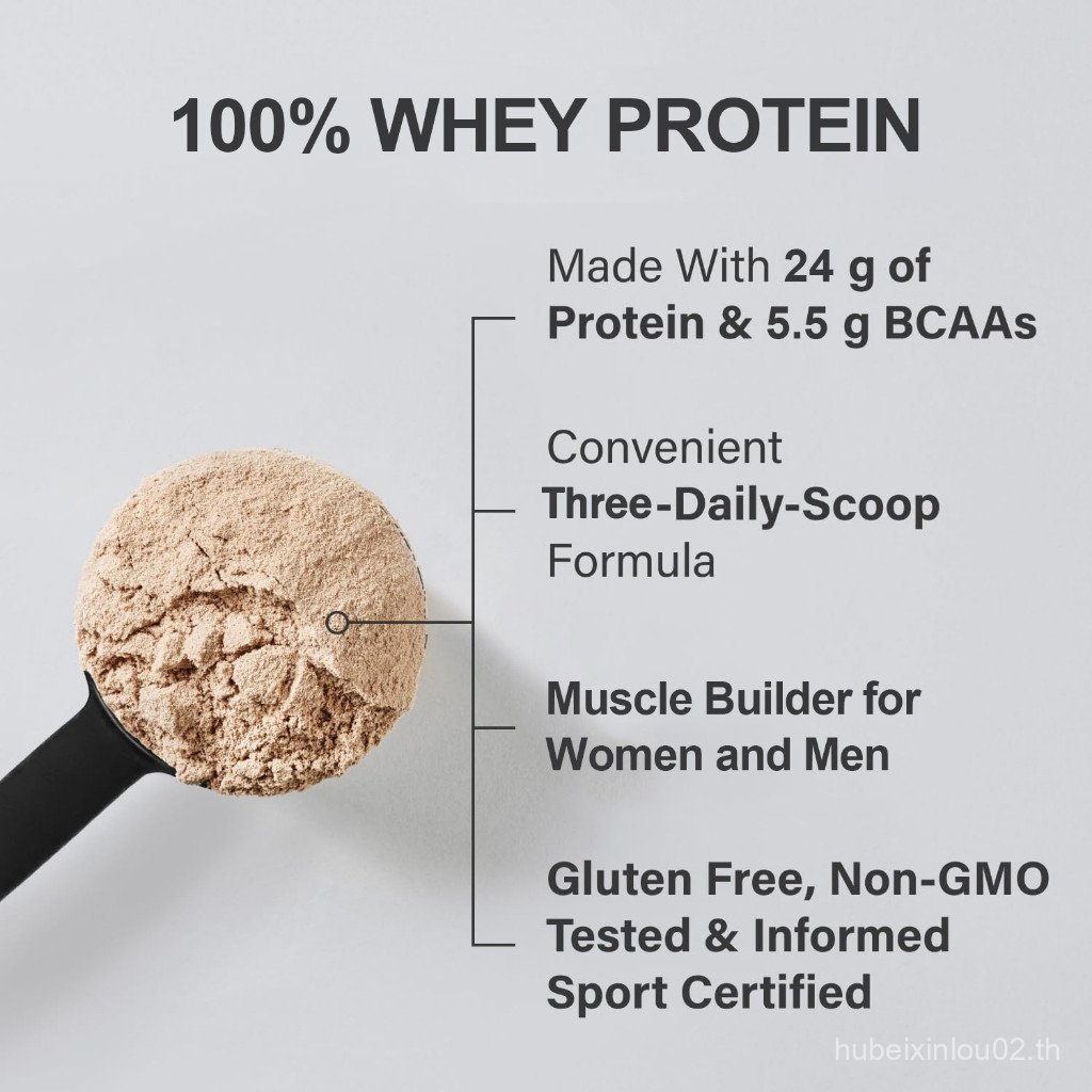 QIUMI 100% เวย์โปรตีนผงสร้างกล้ามเนื้อเครื่องดื่ม Creatine Powder Boost Energy 2LBS