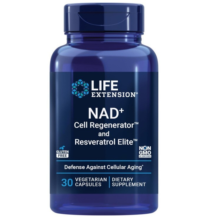 现货速发Life Extension NAD+复合维生素胶能补充剂212360711