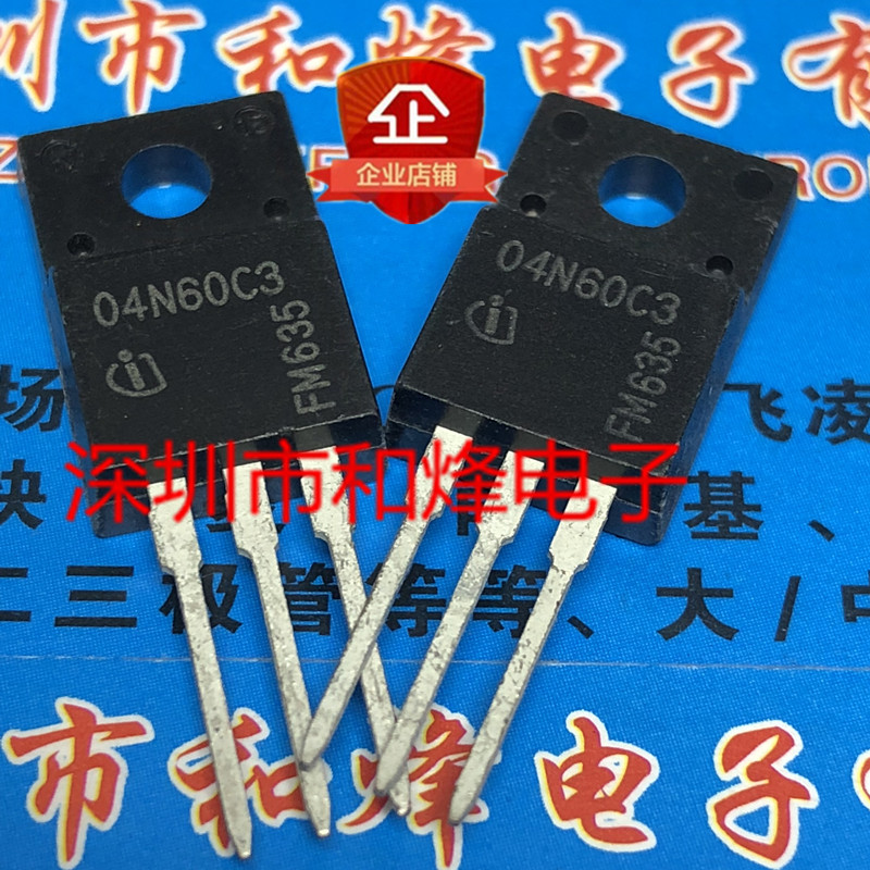 10 ชิ้น 04N60C3 SPA04N60C3 TO-220F 650V 4.5A วิทยุ triode