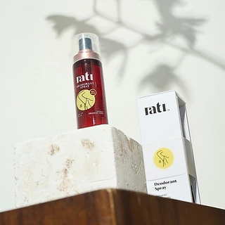 rati Deodorant Spray สเปรย์ระงับกลิ่นกายจากสารส้มบริสุทธิ์ธรรมชาติ 50ml.