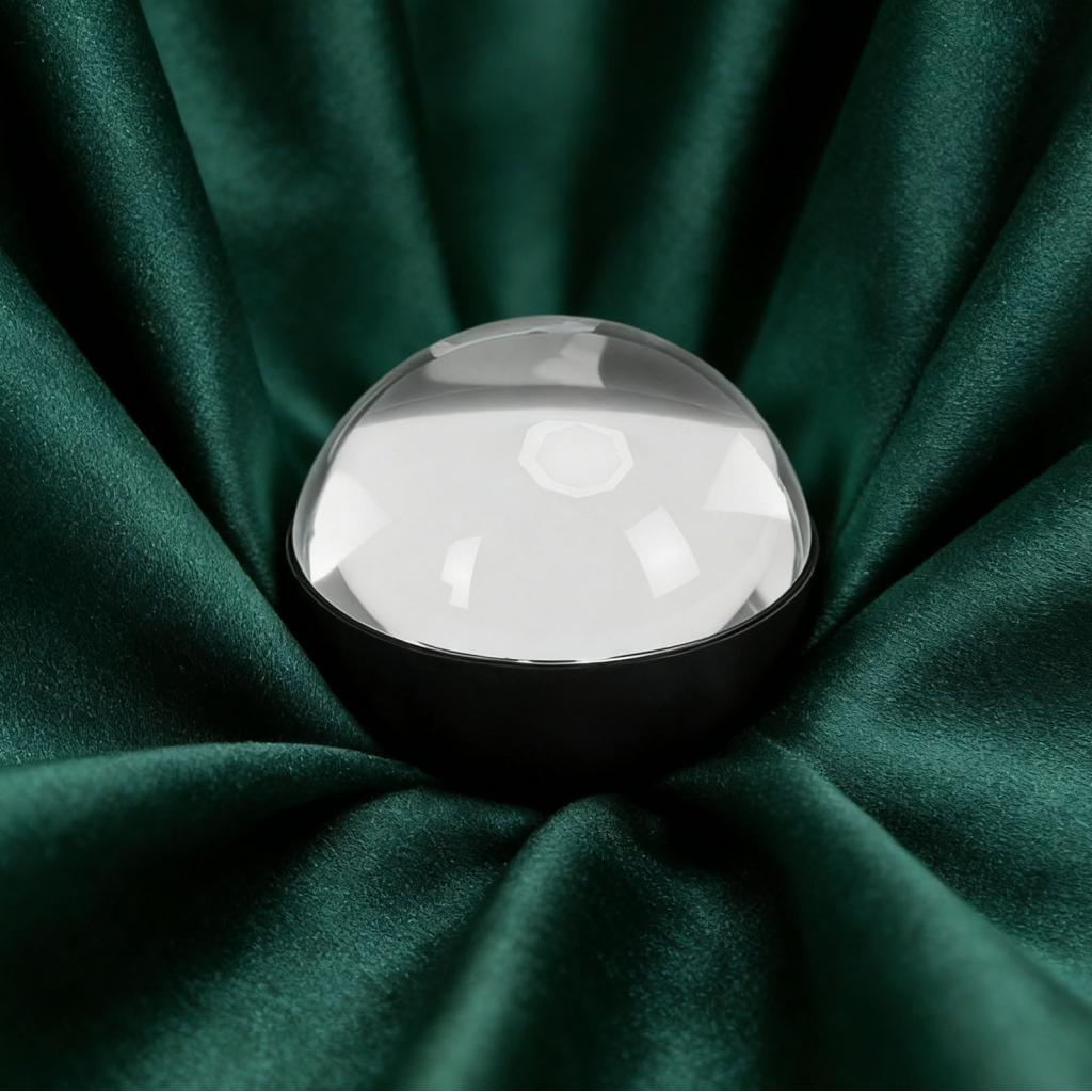 Yechiry ส่วนบุคคล 3D Video Memory Sphere โคมไฟ 2.7 นิ้วคริสตัลบอลพร้อมหน้าจอสัมผัสชาร์จ 800mAh