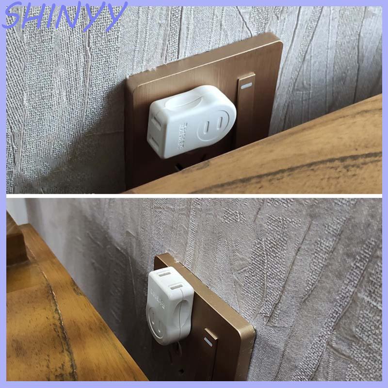 SHI Outlet Saver 2 Prong Extension Adapter Plug Extender Wall Plug Adapter