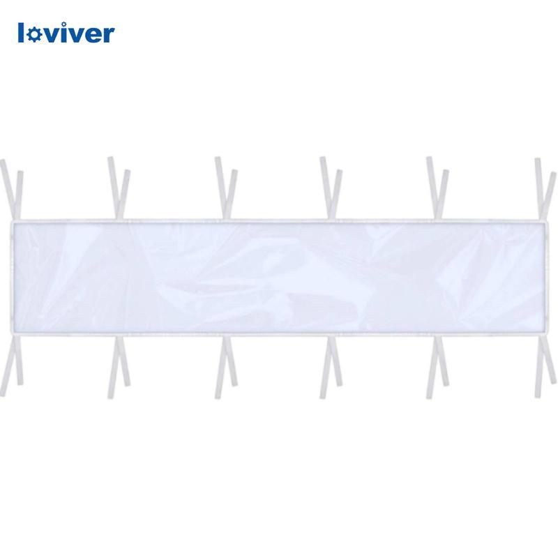 [Loviver] รางน้ําฝนพร้อมสายรัดผูกช่องน้ําฝนโปร่งใสรางระบายน้ําเต็นท์กันน้ําสําหรับค่ายแม่ค้าชุดหลังคาแคมป์ปิ้ง