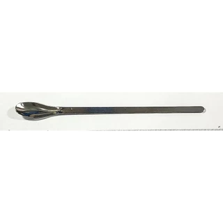 ช้อนตักสาร สแตนเลส Stainless Steel Spatula แบบ ช้อนข้างเดียว ช้อนสองข้าง ช้อนข้าง-พายข้าง ยาว 20cm