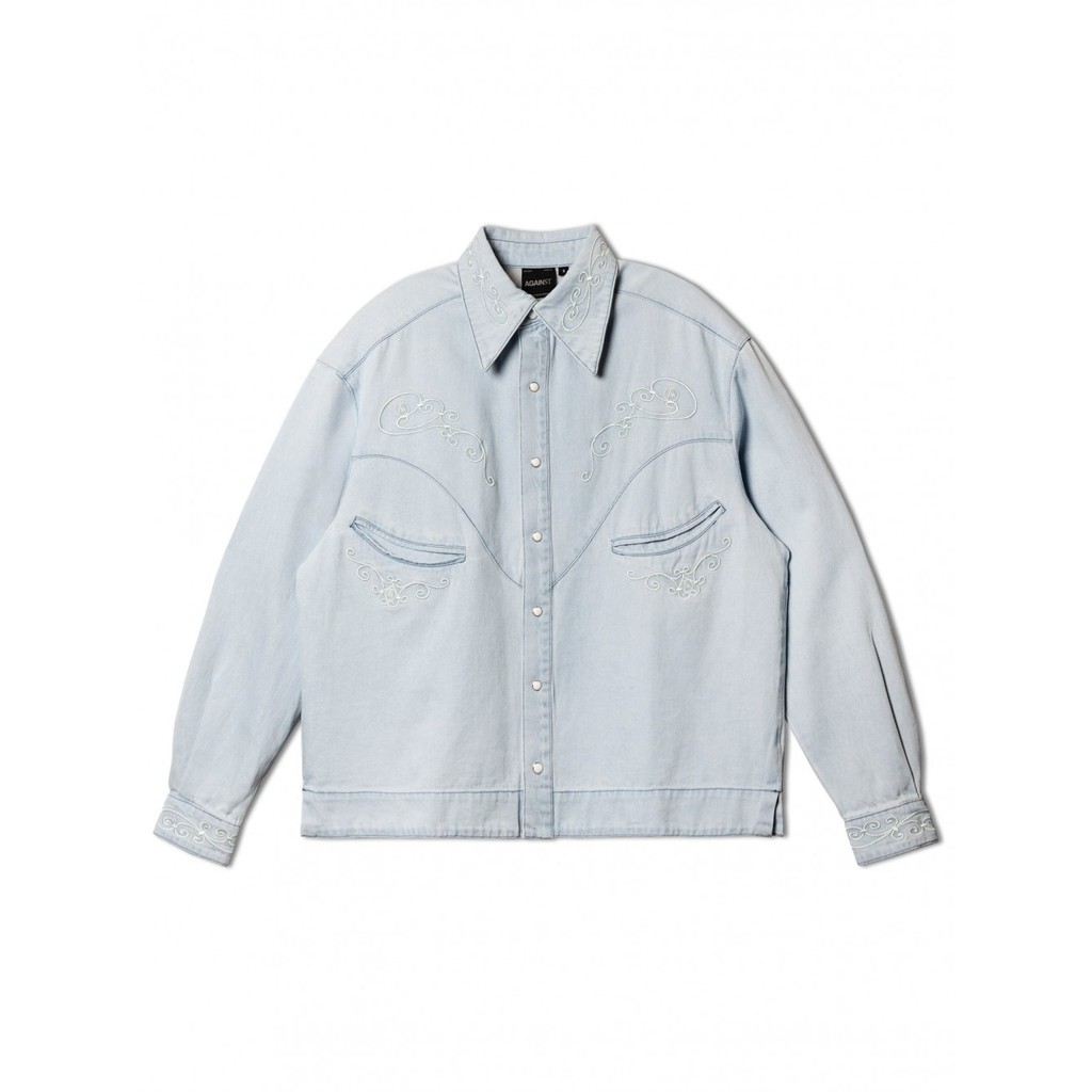AGAINST LAB DENIM COWBOY L/S DAME SHIRT
