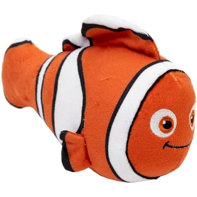 ของเล่นสุนัข Disney Buckle-Down, Pixar Finding Nemo Clown Fish Full Body Pose, Plush