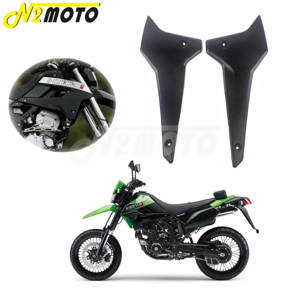 zสําหรับ Kawasaki KLX 250 S/SF KLX250 2008-2019 ด้านหน้าฝาครอบ Fairing แผงพลาสติกสีดํา KLX250S KLX 2