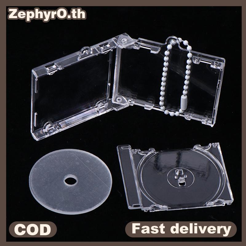 Mini NFC Functional CD Disc Case Key Chain Peripheralmemorative Album Key Holder สําหรับ DIY Bapa จี