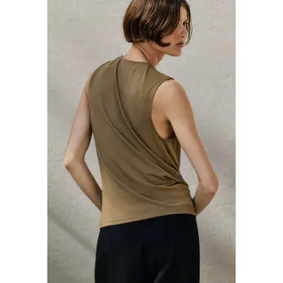 H&M(เอชแอนด์เอ็ม) เสื้อท่อนบนแขนกุดดีไซน์พันผ้า ผู้หญิง 1348799_1