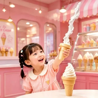ของเล่นดาบไอศกรีมปลอม 3D ยืดหดได้ ของเล่นแกล้งขําขัน คลายเครียด ของเล่นแก้เบื่อ ดีไซน์สร้างสรรค์ ของขวัญแปลกใหม่สําหรับเด็กและผู้ใหญ่