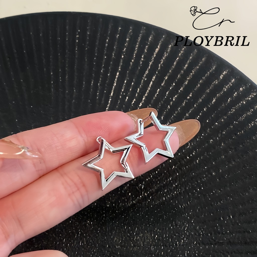 PLOYBRIL S925 เงินสเตอร์ลิงเจาะหู Star รูปที่ 7