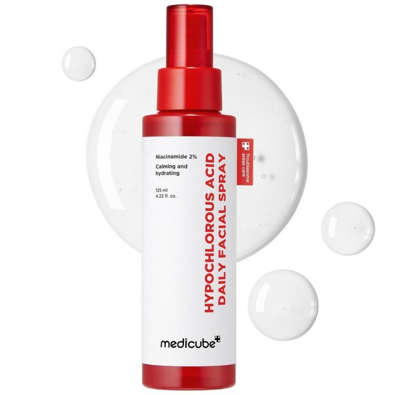 MedicubePowerhingSpray,HypochlorousAcidSprayForAllTypes,DelieDailySolution&Post-SunCare,HOCIFacialMi
