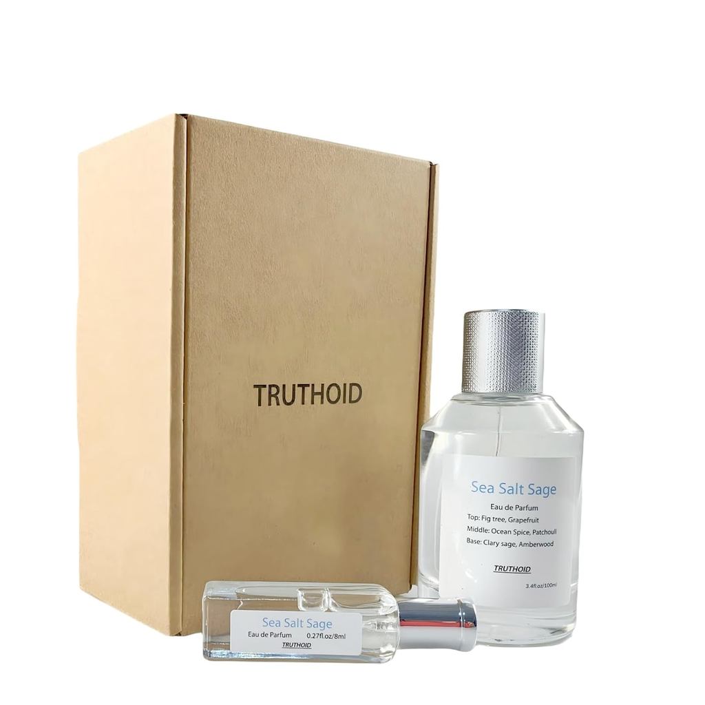 Sea Salt & Sage-Eau de Parfum-Inspired by J.Malones Wood Sage & Sea Salt 0.27oz Travel + 3.4oz (100m