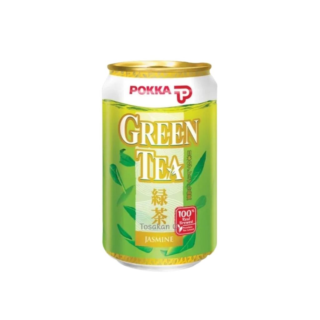 พอคคา ชาเขียวมะลิ Pokka Jasmine Tea 300ml.