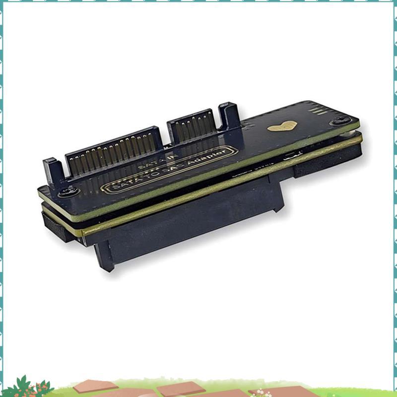 Uejfrdkuwg SATA ถึง SAS HDD อะแดปเตอร์ 6Gbps SATA 3.0 22Pin ถึง SAS 29Pin การ์ดขยายสําหรับ SAS 2.5/3
