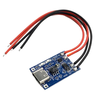 TP4056 โมดูลชาร์จแบตเตอรี่ 18650 1A พร้อมสาย Micro / Type-C Charging power module board ,18650 1A batterry โมดูลบอร์ด...