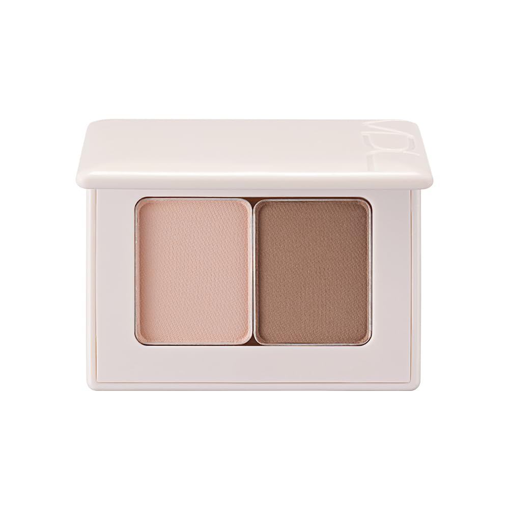 Official VDL Eye Stain Essential Shadow Duo 01 Basic 2-Color Eye Shadow Palette, Matte, High Color, 