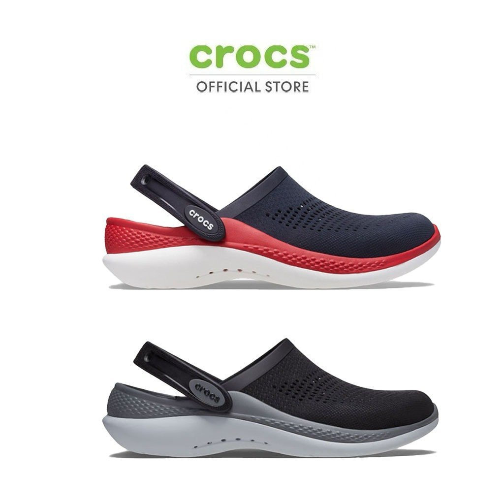 CROCS Crocs รองเท้าลําลองสําหรับผู้ใหญ่ LiteRide Clog รองเท้าแตะ Unisex