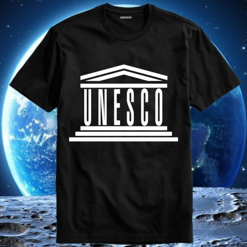 เสื้อยืดผู้ชายชายหญิง Unisex Pbb PBB Unesco UNESCO